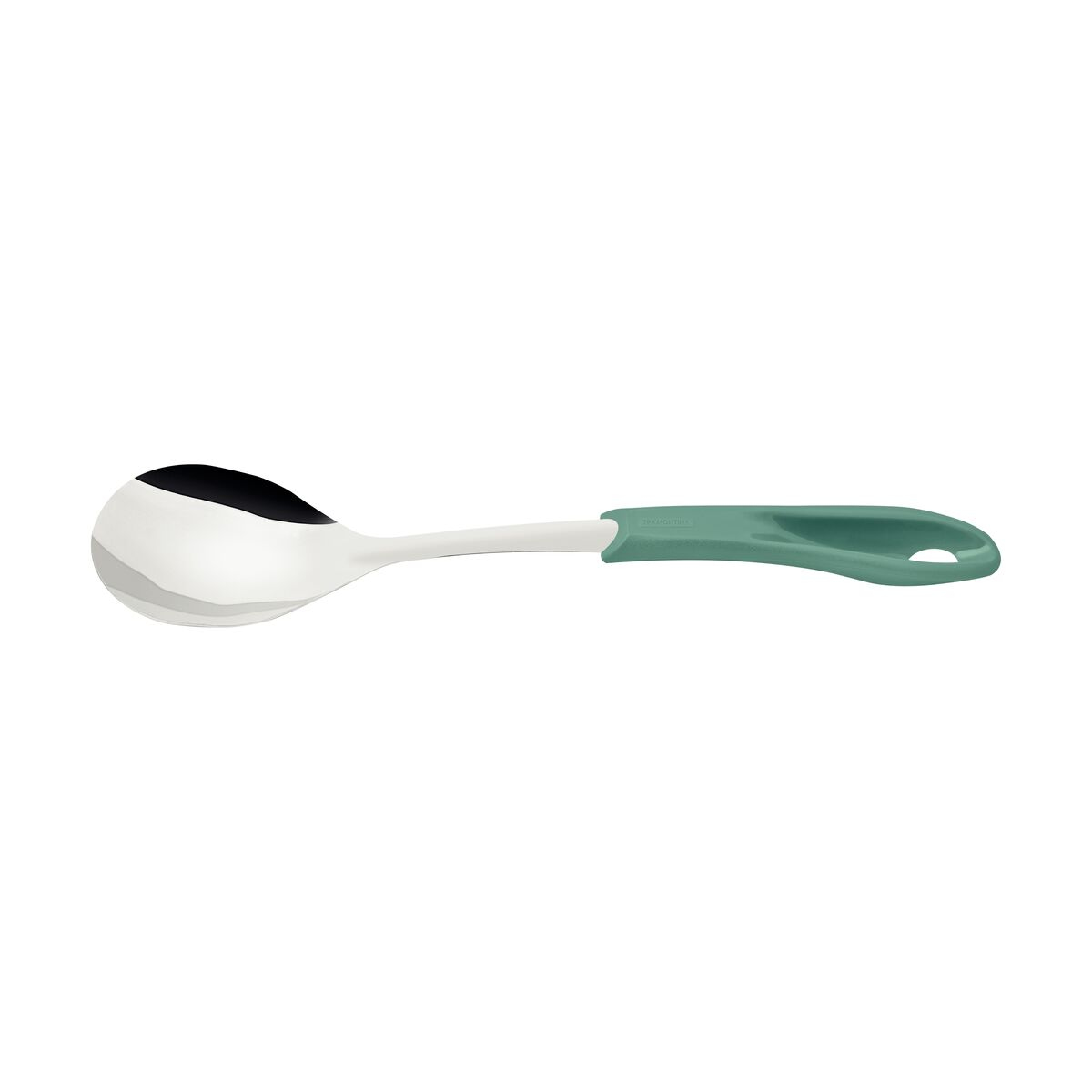 Tramontina Fluence Serving Spoon with Stainless Steel Blade and Mint Polypropylene Handle