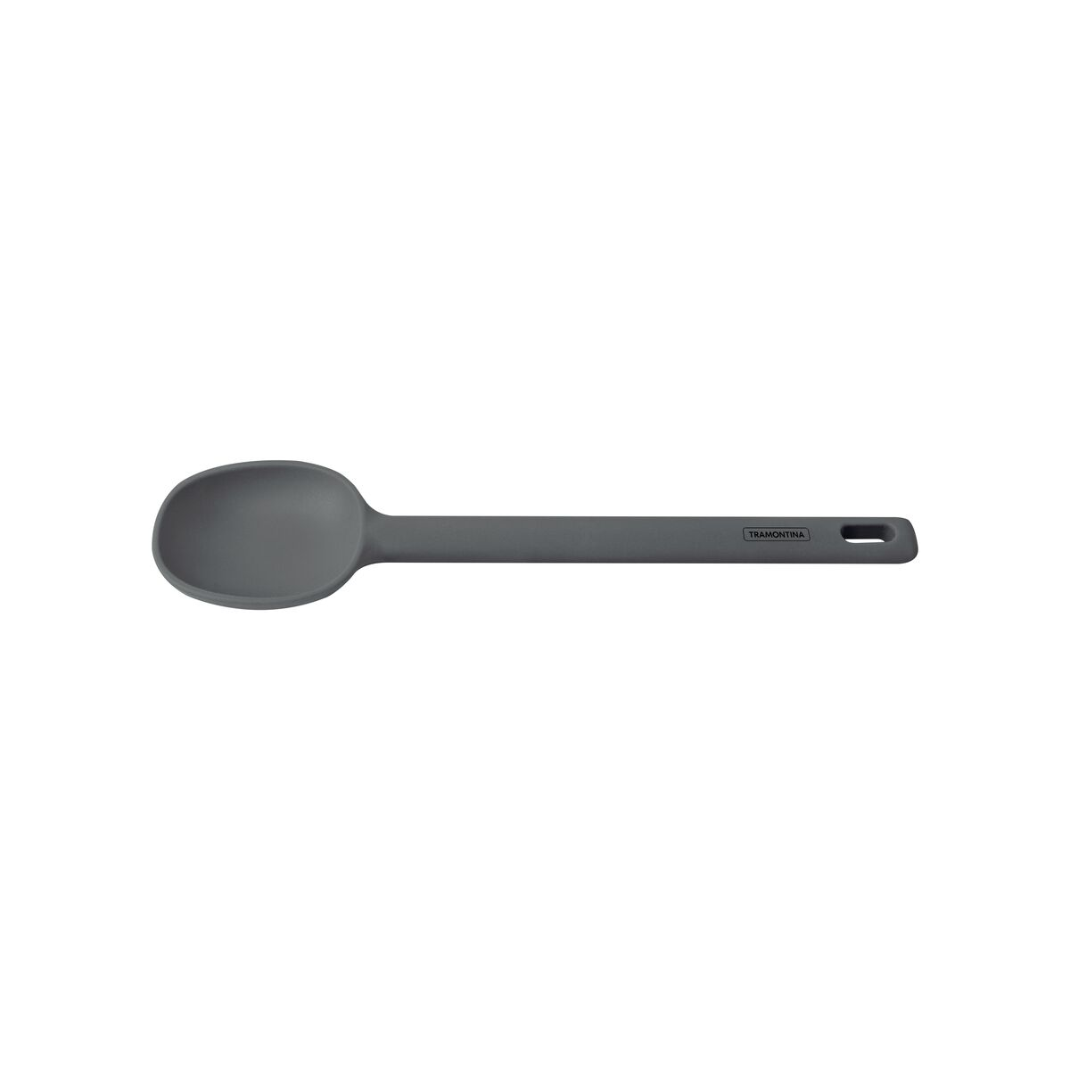 Tramontina Moldê gray silicone serving spoon