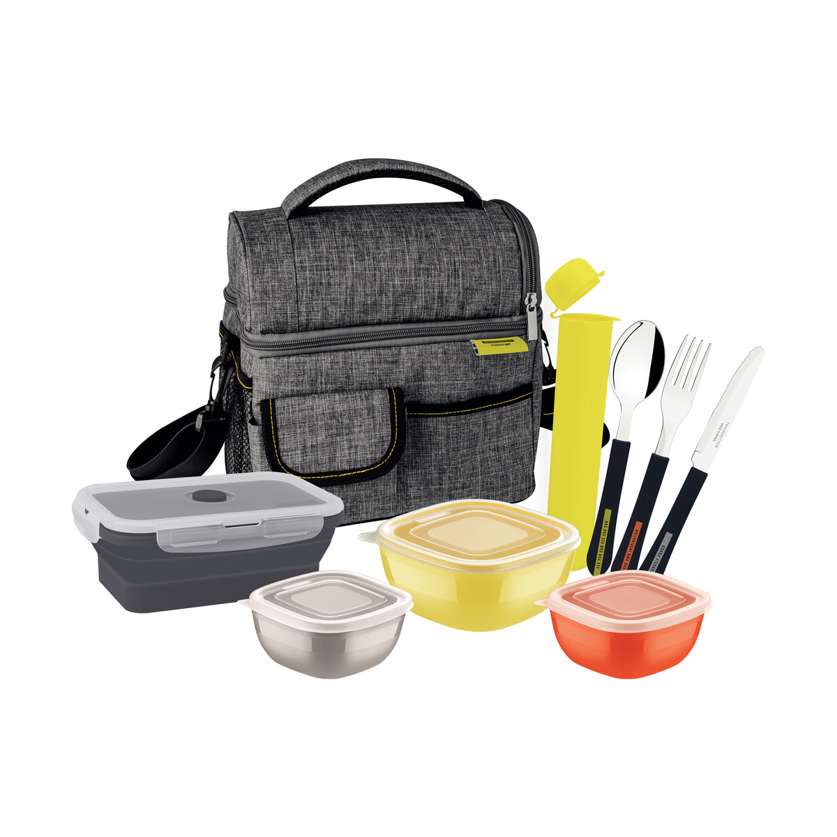 Tramontina Power Up 9-Piece Thermal Bag Lunch Box Set