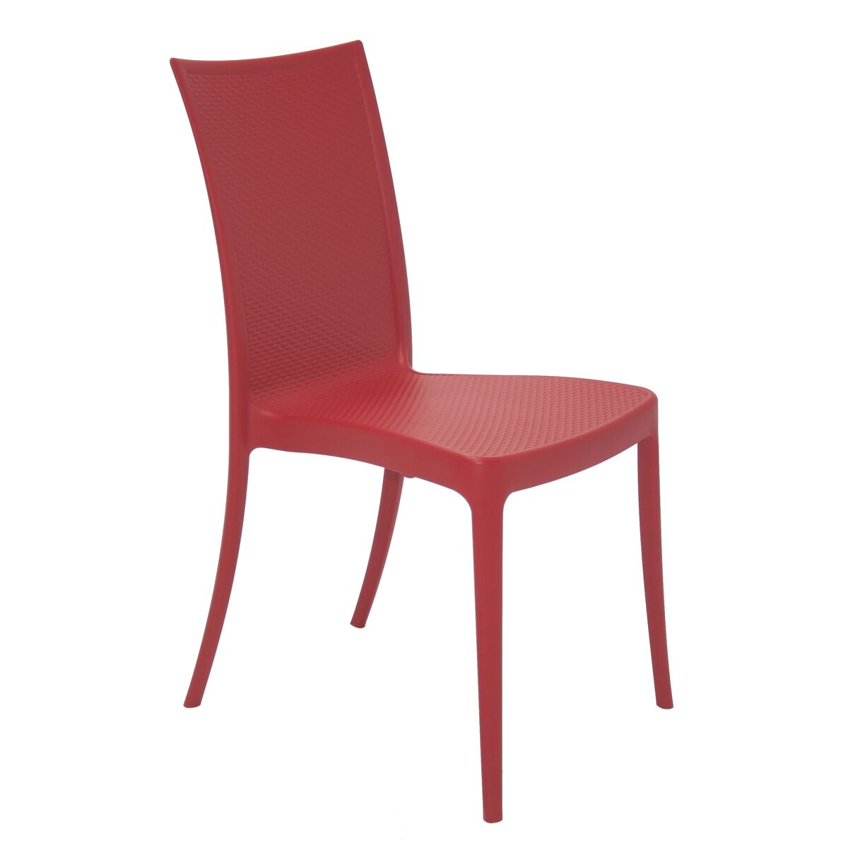 Cadeira Tramontina Laura em Polipropileno e Fibra de Vidro Vermelho