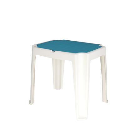 Tramontina Versa Blue and White Polypropylene Children's Table