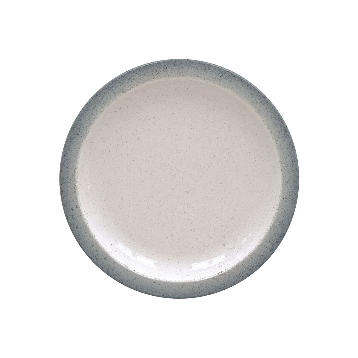 Tramontina Rústico Grey Decorated Porcelain Dinner Plate, 28 cm