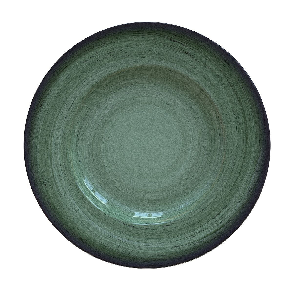 Tramontina Rústico Green 27 cm Decorated Porcelain Dinner Plate