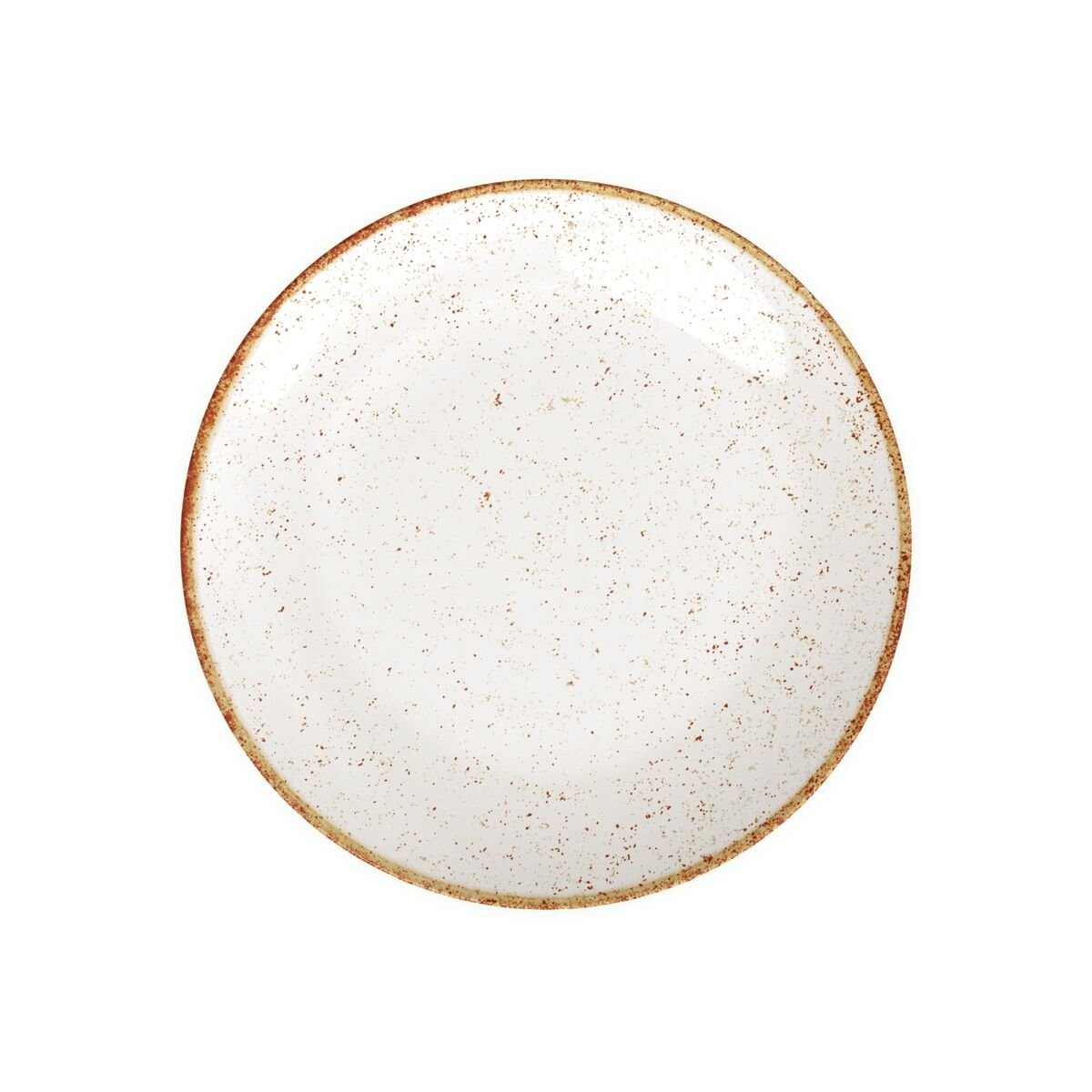 Tramontina Rústico Brown 28 cm Decorated Porcelain Dinner Plate