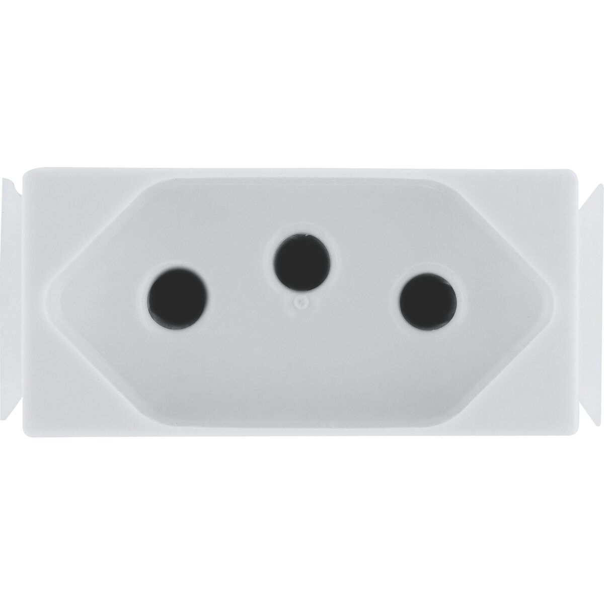 Tramontina Aria white 2P+T outlet, 20 A and 250 V