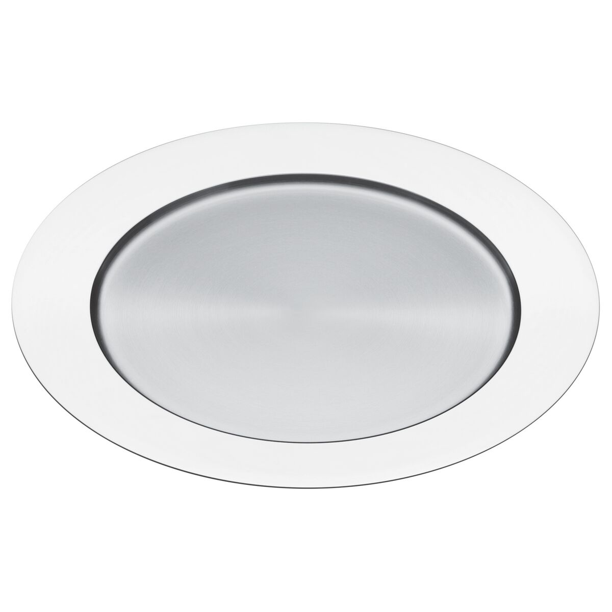 Tramontina Cosmos stainless steel service plate, 31.4 cm