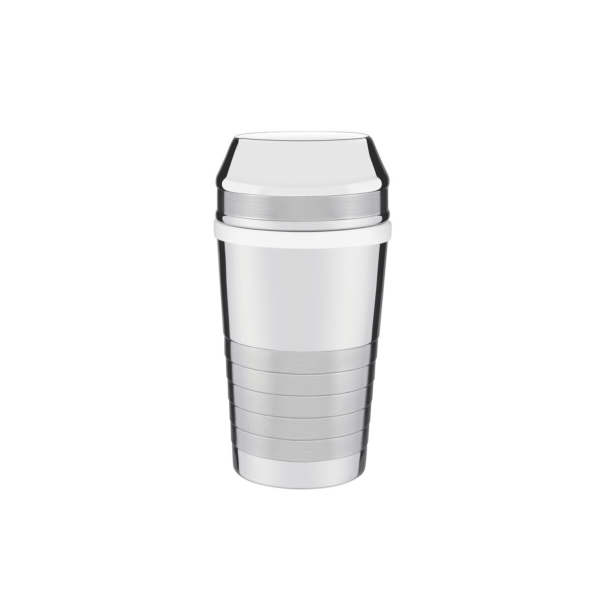 Tramontina Millenium 680 ml stainless steel cocktail shaker with detailing in matte finish