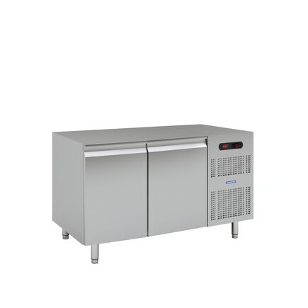 Freezer counter without work counter, 2 doors