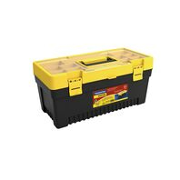 Tramontina 20" Plastic tool box with organizer cover