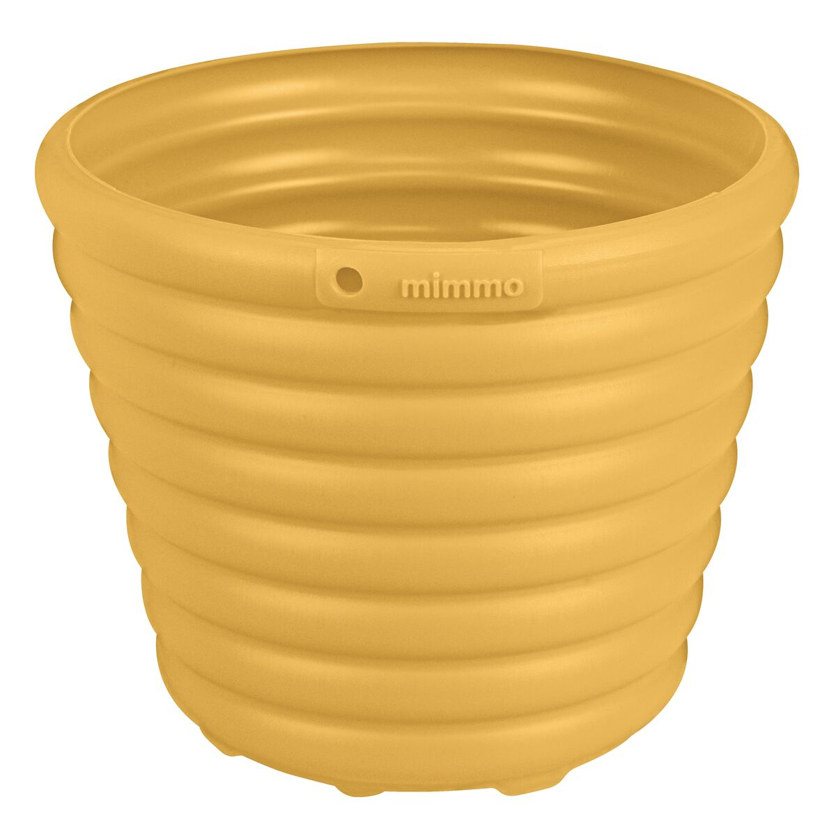 Cachepot/Maceta Tramontina Mimmo en Plástico Amarillo 1,7 L