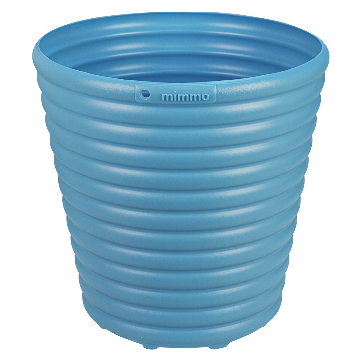 Cachepô Vaso Tramontina Mimmo em Plástico Azul 5,5 L
