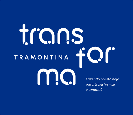 Logotipo Tramontina Transforma.