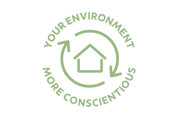 A More Conscientious Environment logotype.